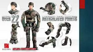 Mainan World Peacekeepers : Mainan Action Figure Tentara Masa Kini