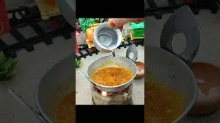 Miniature soyabeen curry & mini Roti Recipe | Mini Mutton Curry | #shorts #viralvideo #reels #comedy