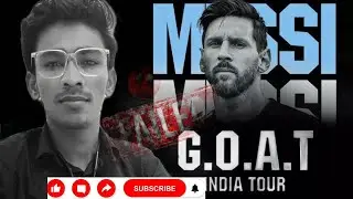 Messi in Kolkata:  Management Lessonfrom G.O.A.T India Tour 2025 Chaos | ARTIST KAMAL/@newindia8053 
