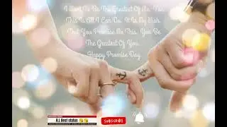 Happy promise day ❤️ WhatsApp status | Happy promise day starts | Promise day