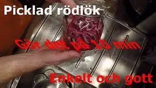 Picklad r&ouml;dl&ouml;k - G&ouml;r det enkelt p&aring; 10 minuter