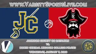 Johnson County CC Cavaliers vs. North Central Missouri College Pirates (Men's Basketball) 1/7/26