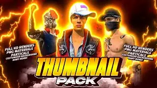 THUMBNAIL PACK || FREE FIRE THUMBNAIL PACK || ANTINA GFX || KARTOOS GFX