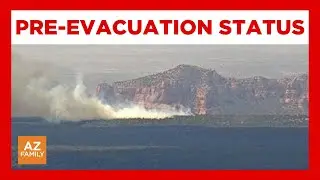 Wildfire southeast of Sedona prompt pre-evacuation status