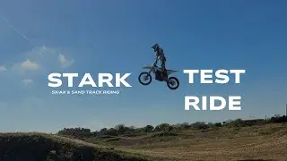 Stark Varg Test Ride on SX/AX & Sand Tracks!! The ULTIMATE Dirtbike!