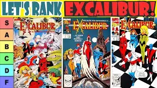 Let's Rank ALAN DAVIS'S EXCALIBUR! 1988 Review Best Covers Comic Books Comics by Comicsamurai
