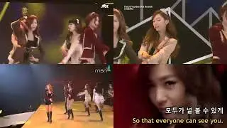 [Broadcast Comparison] Girls&rsquo; Generation (소녀시대) &ndash; The Boys [Live at 26th Golden Disk Awards]