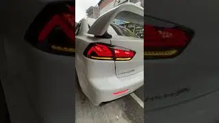 Mitsubishi Lancer Ex Aftermarket Tail Light #cars #lancer #carstereo #bass #lancerlovers #speaker