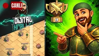 KLAN SAVAŞ LİGLERİ GÜN #4... 'DİJİTAL KRALLIK' vs 'Mataram İs Blue' I CLASH OF CLANS
