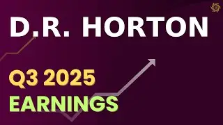 D.R. Horton DHI Q3 2025 Earnings Call