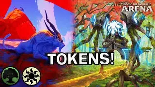 STANDARD | SELESNYA TOKENS | SUBSCRIBERS DECK | KAMIGAWA NEON DYNASTY | BO1 DECKS | MTG ARENA