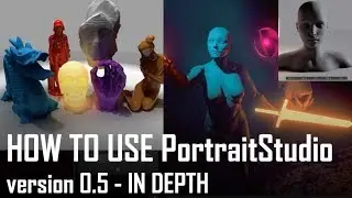 How to use PortraitStudio (Version 0.5)