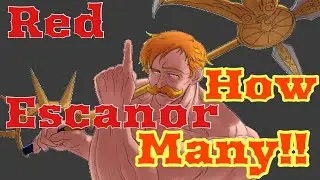 Red Escanor Summons!!! INSANE/Seven Deadly Sins Grand Cross