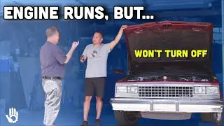 Engine won't shut off - 86 Chevy El Camino