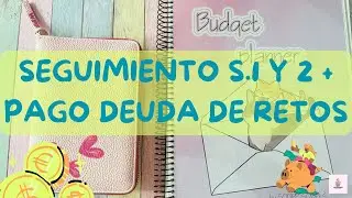 Seguimento Semana 1 y 2 de Enero 2026 + pago deuda de retos 💸| Sistema de sobres