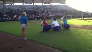 Pony hop race