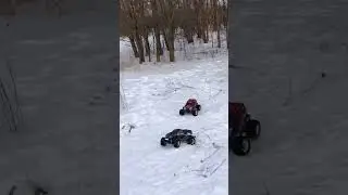 Snow bashing!