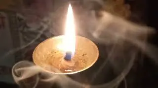 10 Minutes of Calming Diya Flame 🪔 | Peaceful Fire Ambience