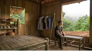 Building Bamboo Furniture for My Off Grid Home & Starting a Garden