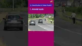 what are the classification of urban roads, highway engineering, arterial roads, street raod