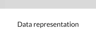 Python series 0-1 #2 Data Representation