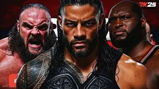 WWE Mega Clash 💪 Roman Reigns vs Braun vs Omos