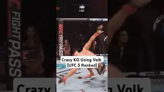 Crazy KO wIt Volk #UFC5 #MMA #Gaming #EASportsUFC5