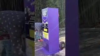 Old Juice Vending Machine Converted To A Cult Classic