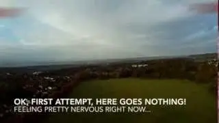 Quadcopter acrobatics - first attempt!