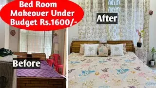 Aesthetic Bed Room Makeover / How I Decorate Guest Bedroom Under Budget/Home Decorating Ideas #Home