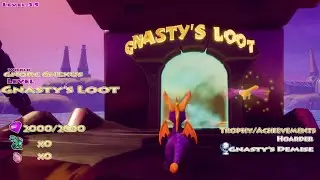 Spyro The Dragon: Level 35 / Gnasty's Loot Level (100%) - HTG