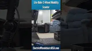 Lite Rider 3 Wheel Mobility Scooter #shorts #mobilityscooter #4wheelerscooter #3wheelscooter
