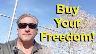 Buying your freedom from work slavery requires work and dedication to save and invest