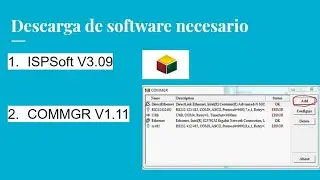 Descarga e Instalación de Software de programación de PLCs Marca Delta 𝗜𝗦𝗣𝗦𝗼𝗳𝘁 𝗩𝟯.𝟬𝟵 y  𝗖𝗢𝗠𝗠𝗚𝗥 𝗩𝟭.𝟭𝟭