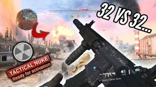 Modern Warfare Groundwar AMAZING.. Tactical Nuke Gameplay!