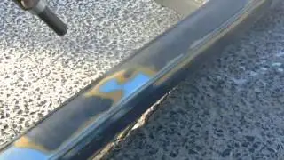 Paint Removal from Plastic Bumper Bar - Brisbane Soda Blasting
