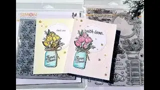 Simon Says Stamp August Card Kit / Easy Floral Card / SSSCK