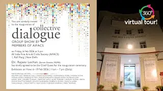Collective Dialogue, Group show by members of AIFACS, All India Fine Arts & Crafts Soc. 6-19 Feb2026