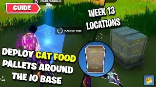 Fortnite | Deploy Cat Food Pallets around the IO Base (Week 13 Challenge)