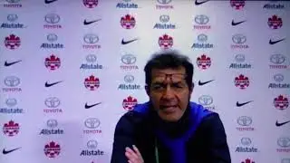 Canada Vs El Salvador Rueda de Prensa Hugo Perez en Toronto