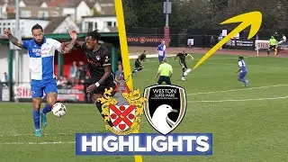 100 YARD GOAL?! | Hornchurch v Weston-Super-Mare HIGHLIGHTS