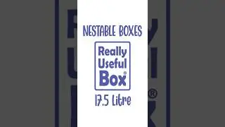 Mike & Janice show the clever nesting design of our 17.5L box &mdash; perfect for saving space. #storage