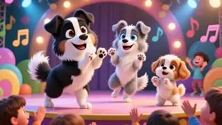 👏🎶 Se Sei Felice Batti le Mani | Maggie la Border Collie | Canzone per Bambini 🐶🍼