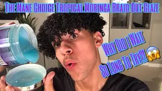 The Mane Choice Pearly Braid Out Glaze Wash N Go | WOWW!!!