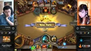 Hearthstone Curse Trials Tournament: Trump vs Eloise