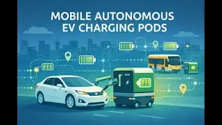 U!SMF - Mobile autonomous pods for electric vehicle charging operations