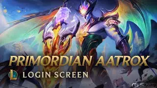 Primordian Aatrox Catseye Chroma | Login Screen - League of Legends [4K 60fps Animated Splash Art]
