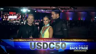 Darren Hammond & Marina Steshenko at USDC for the first time! Pro International Latin.