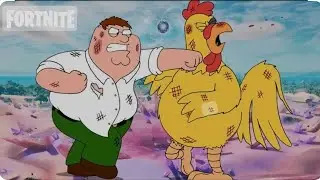 FINAL ALTERNATIVO POLLO GIGANTE VS PETER GRIFFIN FORTNITE