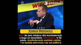 Konrad Berkowicz: TVP od 1,5 roku cenzuruje Konfederację!